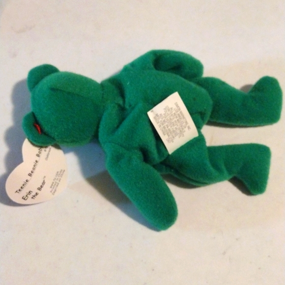 Very Rare Erin Beanie Baby Tag Errors 1997 - Picture 3 of 5